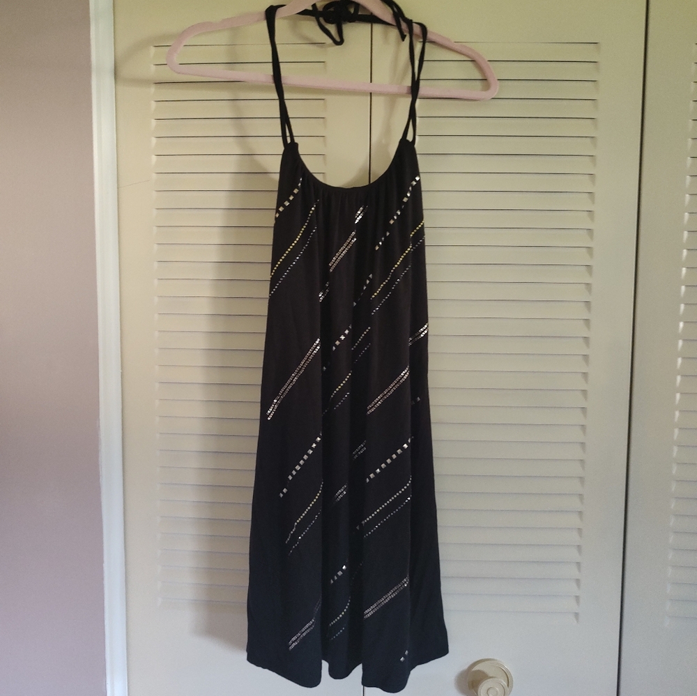 Black summer dress, small